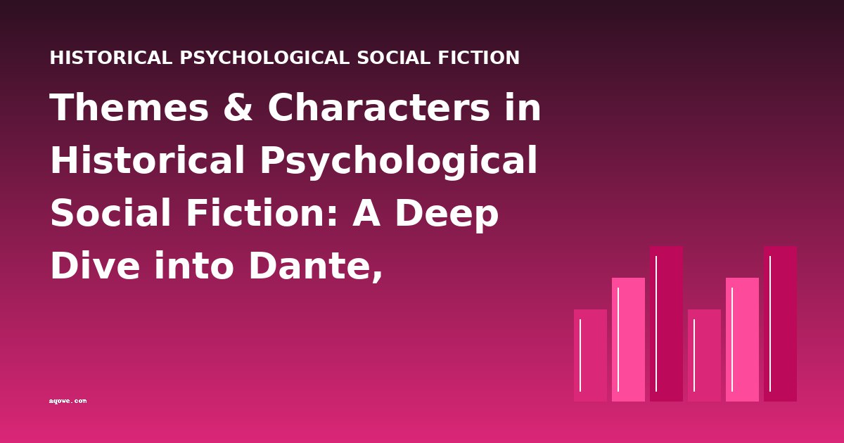 Themes & Characters in Historical Psychological Social Fiction: A Deep Dive into Dante, Tagore, Horace, and More