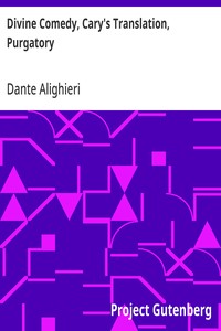 Cover of Divine Comedy, Cary's Translation, Purgatory — Edition Insights