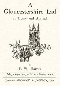 Cover of A Gloucestershire Lad at Home and Abroad — Context and Discussion