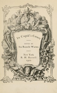 Cover of In Cupid's court — A Closer Reading
