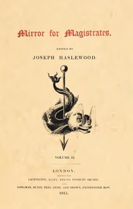 Cover of Mirror for Magistrates, Volume 2, Part 1 — Key Ideas to Explore