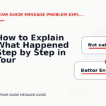 How to Explain What Happened Step by Step in Tour Guide Message English