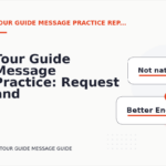 Tour Guide Message Practice: Request and Reply Examples