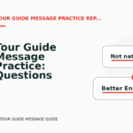 Tour Guide Message Practice: Questions and Answers